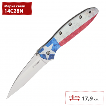 Складной нож KERSHAW LEEK LONE STAR 1660LS