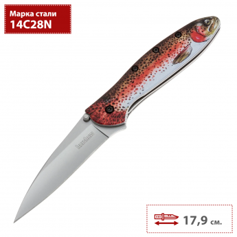 Складной нож KERSHAW LEEK RAINBOW TROUT 1660TROUT