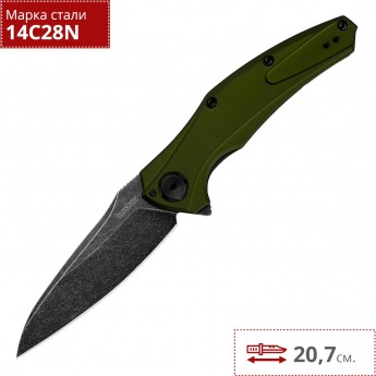 Нож KERSHAW 7777OLBW BAREKNUCKLE