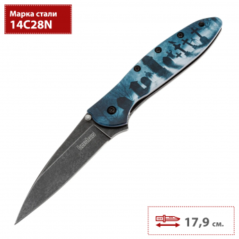 Нож складной KERSHAW LEEK HALLOWEEN K1660H25