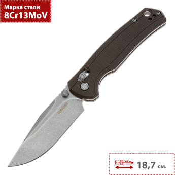 Складной нож KERSHAW MANEUVER STONEWASH K1438