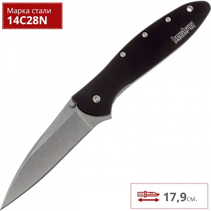 Нож KERSHAW 1660SWBLK LEEK K1660SWBLK